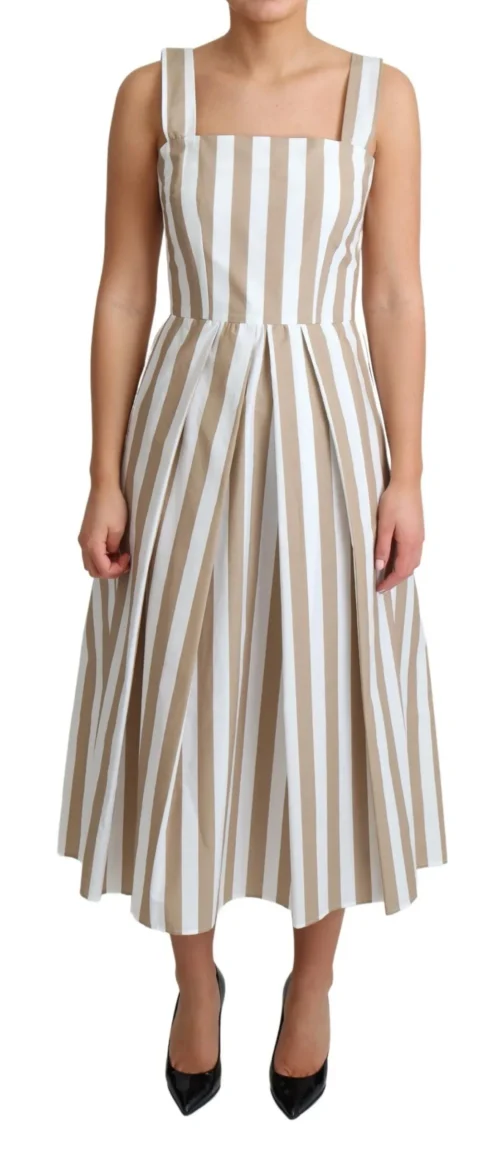 Dolce & Gabbana Women's Elegant Sleeveless A-Line Dress