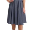 Dolce & Gabbana Women's Chic Blue Polka-Dotted Sleeveless A-Line Dress