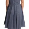Dolce & Gabbana Women's Chic Blue Polka-Dotted Sleeveless A-Line Dress