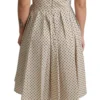 Dolce & Gabbana Women's Elegant Polka Dot Sleeveless A-Line Dress