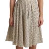 Dolce & Gabbana Women's Elegant Polka Dot Sleeveless A-Line Dress
