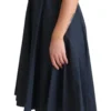 Dolce & Gabbana Women's Elegant Polka-Dotted Blue A-Line Dress