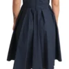 Dolce & Gabbana Women's Elegant Polka-Dotted Blue A-Line Dress