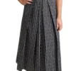Dolce & Gabbana Women's Elegant Sleeveless Geometric A-line Dress