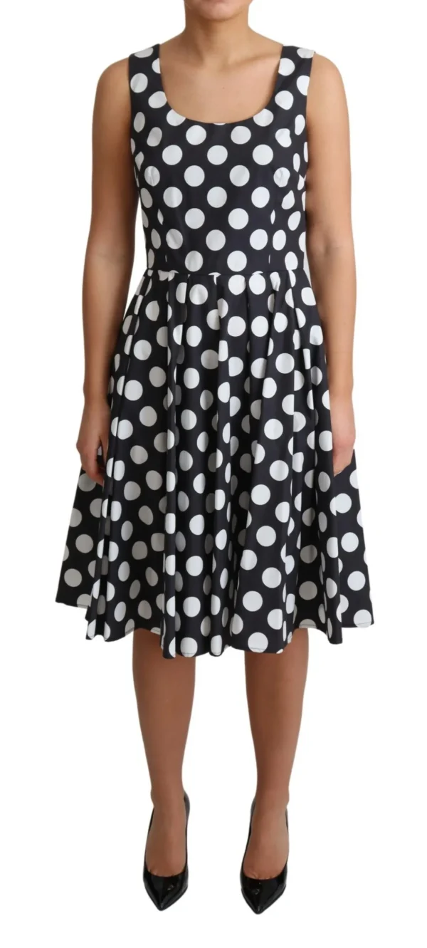 Dolce & Gabbana Women's Polka Dot Sleeveless A-Line Dress