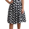 Dolce & Gabbana Women's Polka Dot Sleeveless A-Line Dress