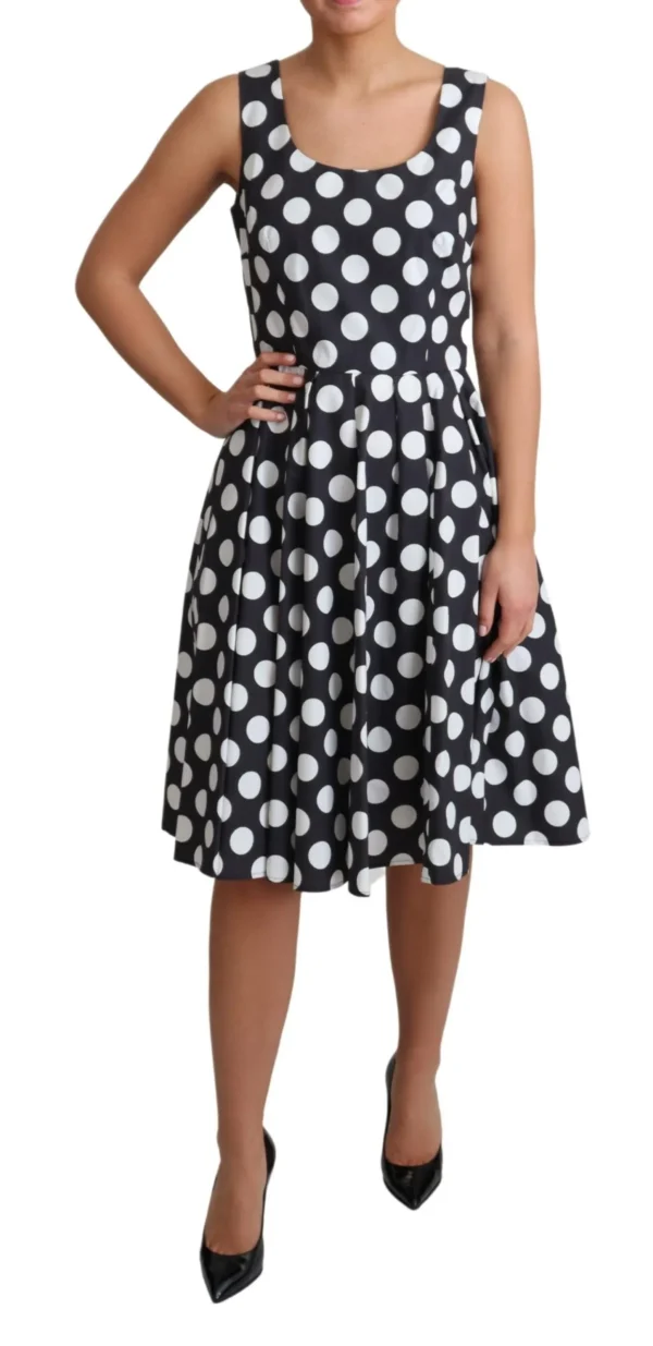 Dolce & Gabbana Women's Polka Dot Sleeveless A-Line Dress