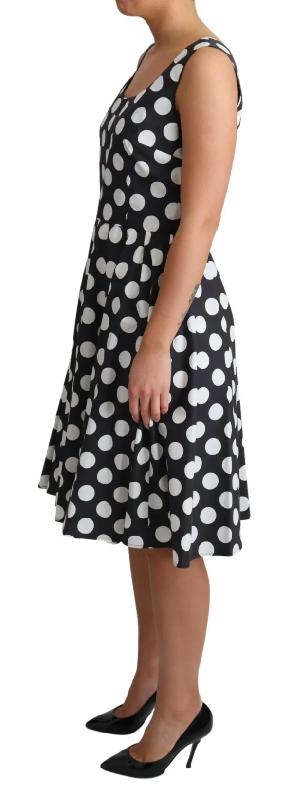 Dolce & Gabbana Women's Polka Dot Sleeveless A-Line Dress