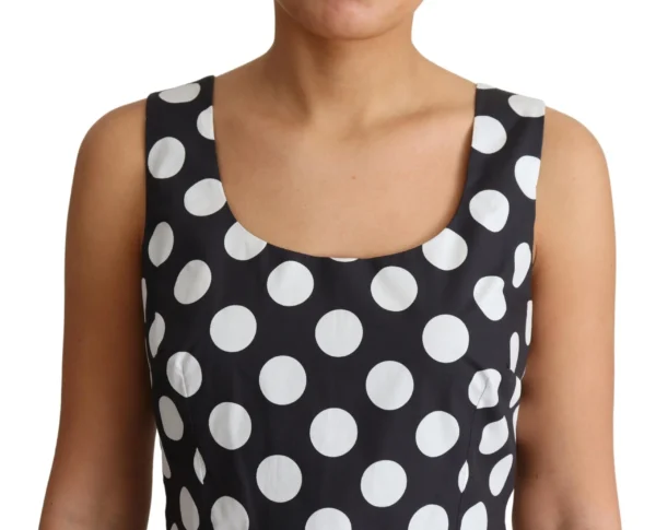 Dolce & Gabbana Women's Polka Dot Sleeveless A-Line Dress