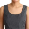 Dolce & Gabbana Women's Elegant Sleeveless Polka Dot A-Line Dress