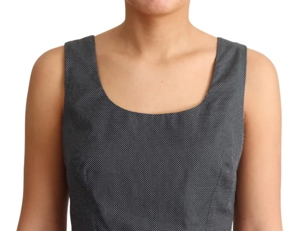 Dolce & Gabbana Women's Elegant Sleeveless Polka Dot A-Line Dress