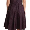 Dolce & Gabbana Women's Chic Polka Dotted A-Line Sleeveless Dress