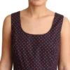 Dolce & Gabbana Women's Chic Polka Dotted A-Line Sleeveless Dress