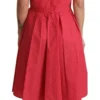 Dolce & Gabbana Women's Polka-Dot Sleeveless A-Line Dress