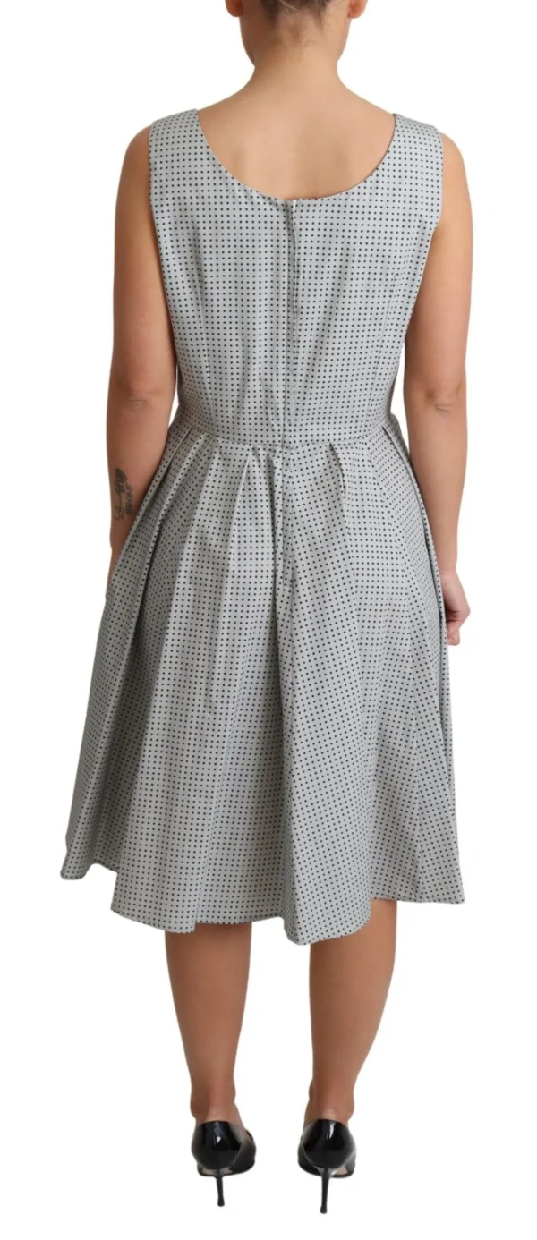 Dolce & Gabbana Women's Chic Polka Dotted Sleeveless A-Line Dress