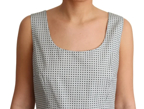 Dolce & Gabbana Women's Chic Polka Dotted Sleeveless A-Line Dress