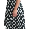 Dolce & Gabbana Women's Chic Polka Dot A-line Sleeveless Dress
