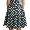 Dolce & Gabbana Women's Chic Polka Dot A-line Sleeveless Dress
