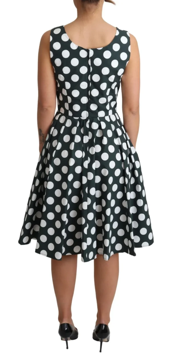 Dolce & Gabbana Women's Chic Polka Dot A-line Sleeveless Dress