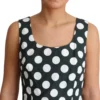 Dolce & Gabbana Women's Chic Polka Dot A-line Sleeveless Dress