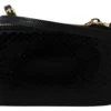 Dolce & Gabbana Women's Elegant Python Pattern Leather Wristlet Wallet