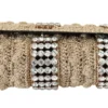 Dolce & Gabbana Women's Exquisite Beige Crossbody Bag with Crystals