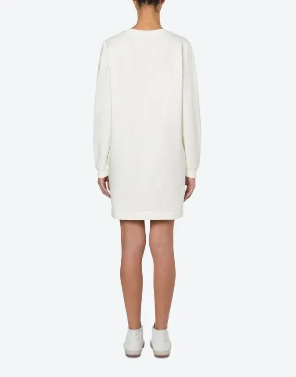 Love Moschino Women's White Cotton Women Dress
