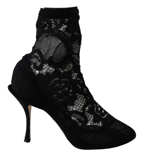 Dolce & Gabbana Women's Elegant Stretch Sock Pumps