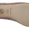 Dolce & Gabbana Women's Enchanting Pink Lace Flats with Crystal Embellishments