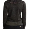 Dolce & Gabbana Women's Elegant Gold and Black Lurex Pullover
