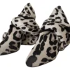 Dolce & Gabbana Women's Chic Leopard High-Heel Over-Knee Boots