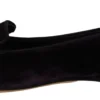 Dolce & Gabbana Women's Chic Purple Velvet Loafers with Heart Detail