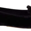 Dolce & Gabbana Women's Chic Purple Velvet Loafers with Heart Detail