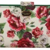 Dolce & Gabbana Women's Multicolor Floral Leather Continental Wallet