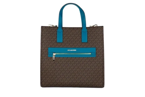 Michael Kors Women's Kenly Large North South Tote Handbag (Lagoon)
