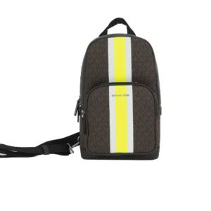 Michael Kors Women's Cooper Crocodile Embossed Leather Backpack Bookbag (Luggage)