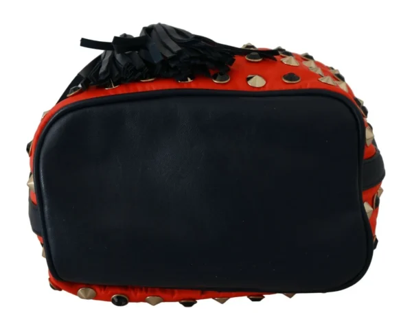 Patrizia Pepe Women's Chic Red Shoulder Tote with Leather Strap