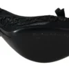 Dolce & Gabbana Women's Elegant Sheer Embroidered Stilettos