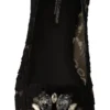 Dolce & Gabbana Women's Elegant Taormina Lace Flats with Crystals