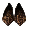Dolce & Gabbana Women's Exquisite Leopard Print Flats