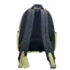 COACH Women's (5671) Court Signature Leather Khaki/Pale Lime Medium Backpack Bookbag Bag