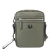 MCM Women's Klassik Mini Sea Turtle Visetos Mixed Leather Multifunction Crossbody Bag Green