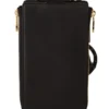 Dolce & Gabbana Women's Elegant Black Leather Strapped Wallet