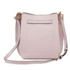 Michael Kors Women's Emilia Small Powder Blush Pebble Leather Bucket Messenger Handbag