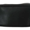 Dolce & Gabbana Women's Sleek Black Leather Wristlet Clutch Bag