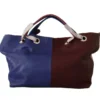 EBARRITO Women's Chic Multicolor Leather Shoulder Tote Bag