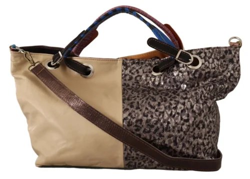 EBARRITO Women's Chic Multicolor Leather Shoulder Tote Bag