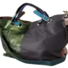 EBARRITO Women's Multicolor Leather Shoulder Tote Bag
