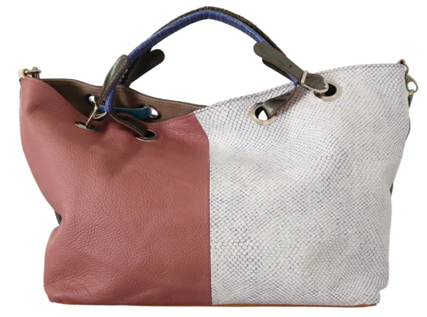 EBARRITO Women's Multicolor Leather Shoulder Tote Bag