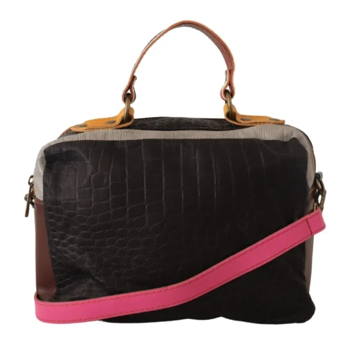 EBARRITO Women's Chic Multicolor Leather Shoulder Bag